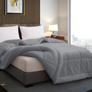 Frazada Flannel Corderito Al Tono 1 1/2 Plaza