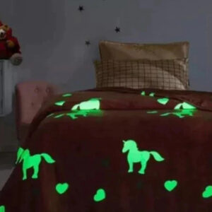 Frazada Luminosa Flannel 1 1/2 Plaza